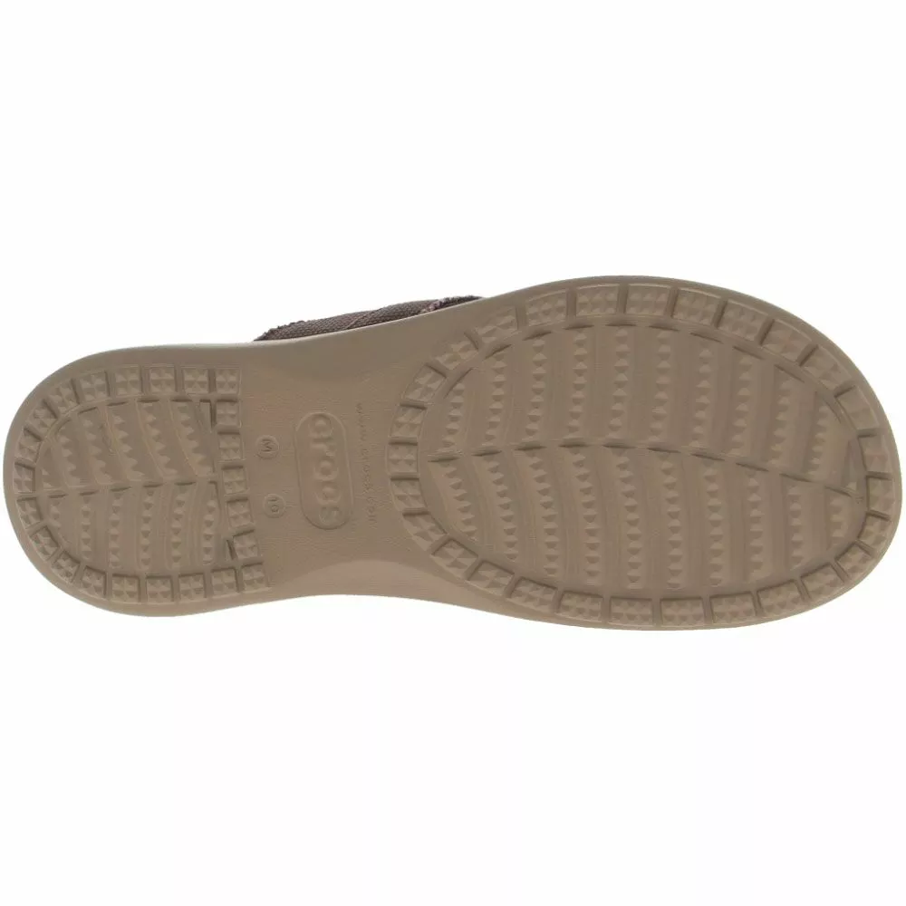 Crocs Shoes Crocs Santa Cruz Canvas Flip Flip Flops - Mens 4 Crocs Shoes Crocs Santa Cruz Canvas Flip Flip Flops - Mens - Image 4