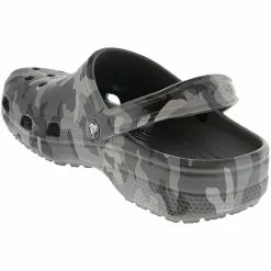 Crocs Shoes Crocs Classic Printed Camo C Water Sandals - Mens -Athletic Shoes Shop CC 206454 GRY3