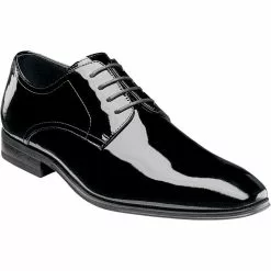 Florsheim Shoes Florsheim Tux Plain Toe Tie Dress Shoes - Mens 5 Florsheim Shoes Florsheim Tux Plain Toe Tie Dress Shoes - Mens -Athletic Shoes Shop FS 14212 BLP1