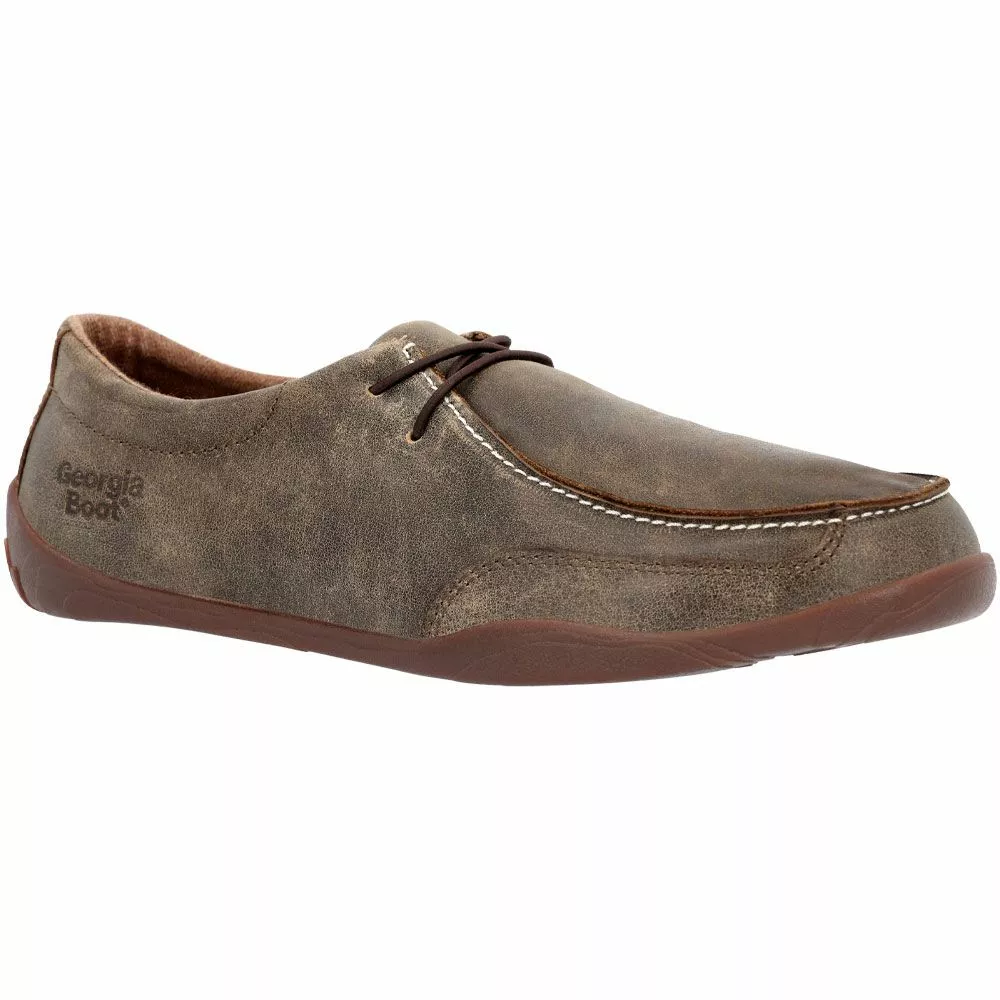 Georgia Boot Cedar Falls Wallabe Gb00561 Mens Slip On Casual Shoes 2 Georgia Boot Cedar Falls Wallabe Gb00561 Mens Slip On Casual Shoes - Image 2