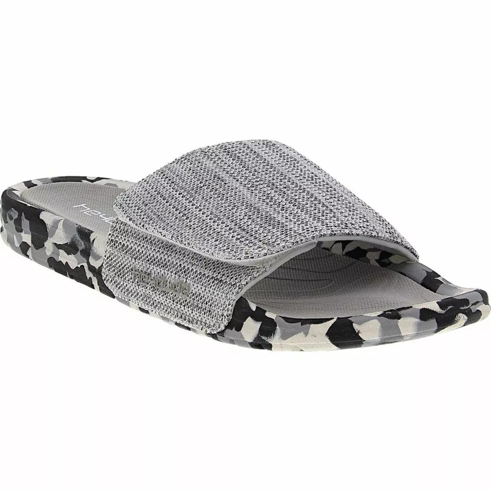 Hey Dude Phoenix Sox Tri Ghost Mens Slide Sandals 2 Hey Dude Phoenix Sox Tri Ghost Mens Slide Sandals - Image 2