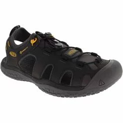 KEEN Shoes KEEN Solr Sandal Sandals - Mens 5 KEEN Shoes KEEN Solr Sandal Sandals - Mens -Athletic Shoes Shop KE 1022246 BLK1