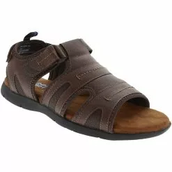 Nunn Bush Shoes Nunn Bush Rio Grande O Toe Fish Sandals - Mens -Athletic Shoes Shop NN 84747240 TAN1