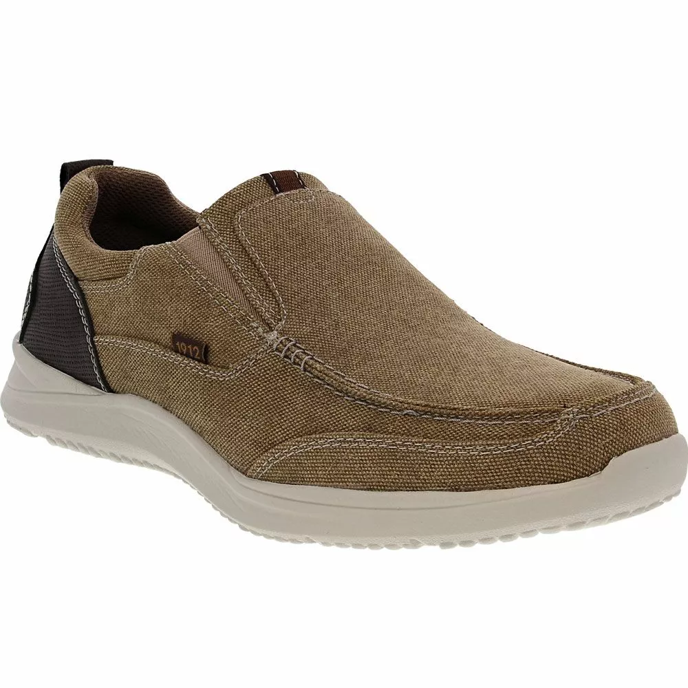 Nunn Bush Shoes Nunn Bush Conway Canvas Moc Toe Slip On Casual Shoes - Mens 2 Nunn Bush Shoes Nunn Bush Conway Canvas Moc Toe Slip On Casual Shoes - Mens - Image 2