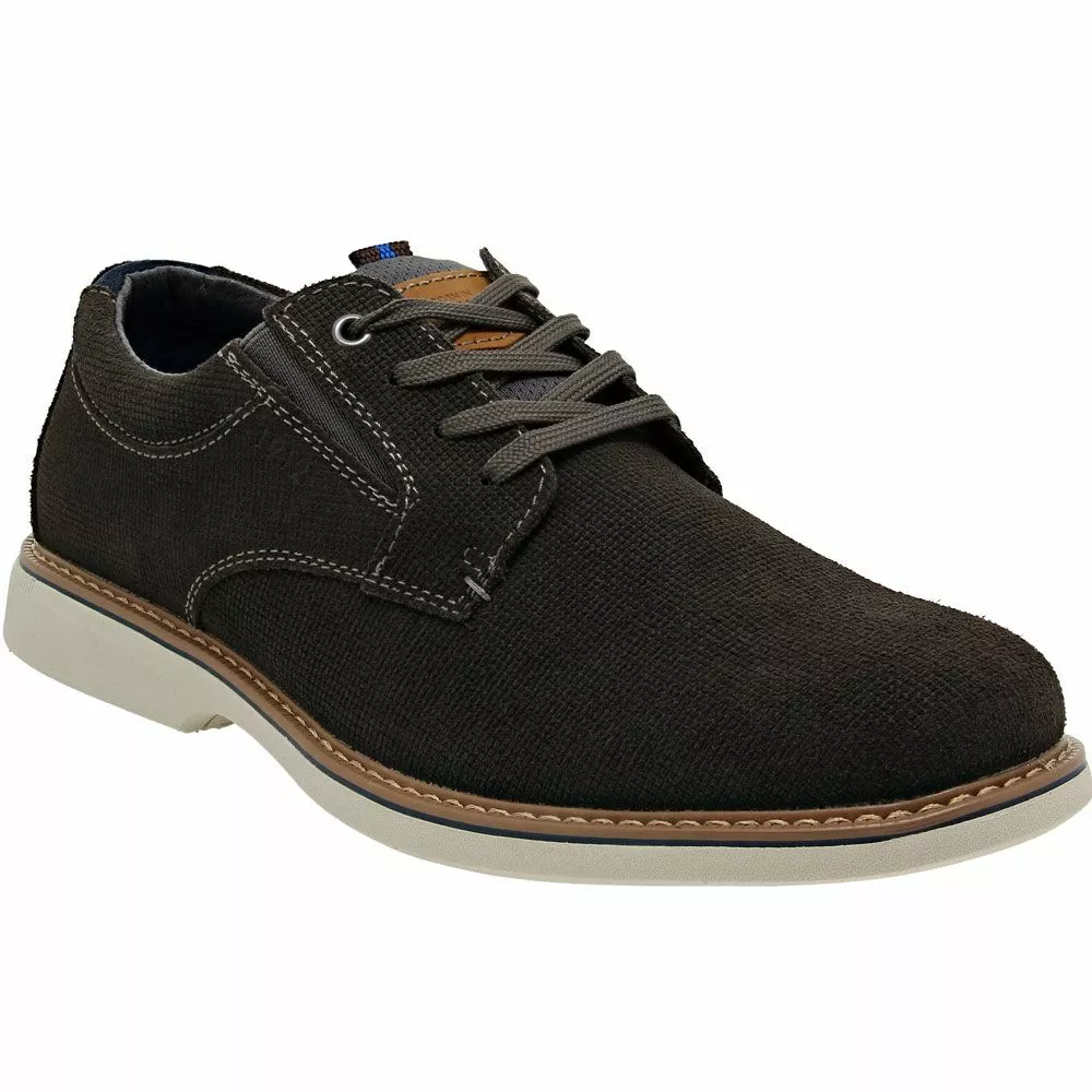 Nunn Bush Shoes Nunn Bush Otto Plain Toe Oxford Lace Up Casual Shoes - Mens 2 Nunn Bush Shoes Nunn Bush Otto Plain Toe Oxford Lace Up Casual Shoes - Mens - Image 2