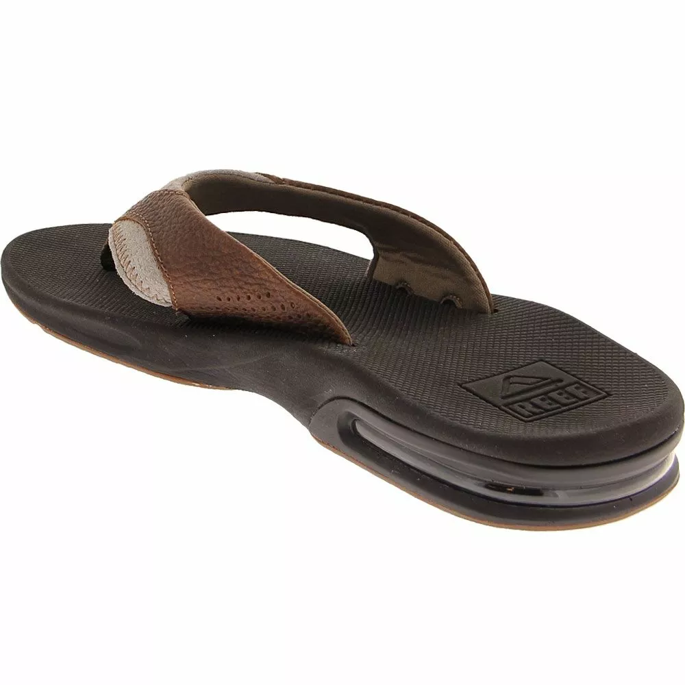 Reef Shoes Reef Leather Fanning Flip Flops - Mens 3 Reef Shoes Reef Leather Fanning Flip Flops - Mens - Image 3