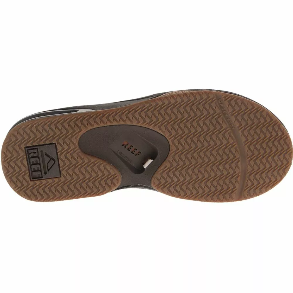 Reef Shoes Reef Leather Fanning Flip Flops - Mens 4 Reef Shoes Reef Leather Fanning Flip Flops - Mens - Image 4