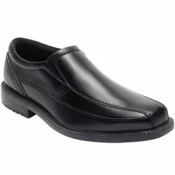 Rockport Shoes Rockport Bike Toe Slip On Loafer Dress Shoes - Mens -Athletic Shoes Shop RP A13019 BLK1