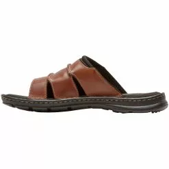 Rockport Shoes Rockport Darwyn Slide Mens Sandals -Athletic Shoes Shop RP CI9181 BRN3