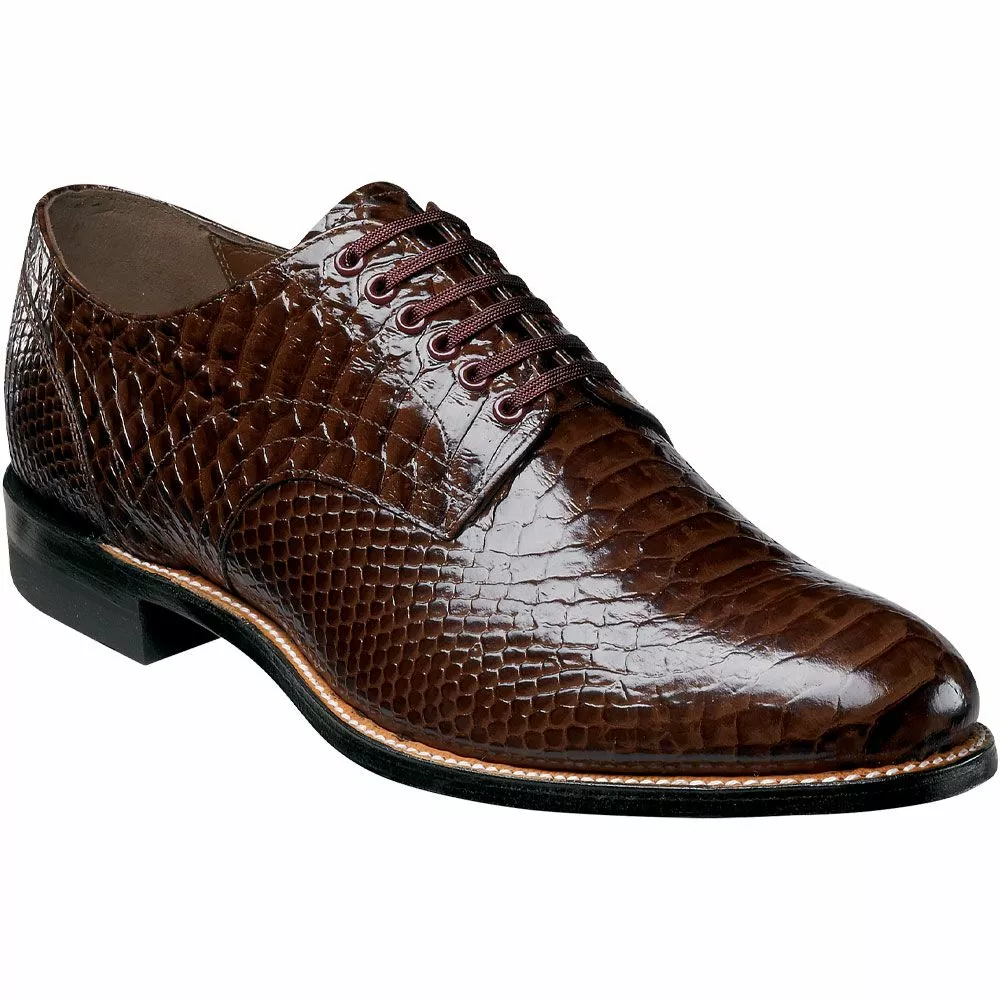 Stacy Adams Shoes Stacy Adams Madison Anaconda Plain Toe Oxford Mens Dress Shoes 2 Stacy Adams Shoes Stacy Adams Madison Anaconda Plain Toe Oxford Mens Dress Shoes - Image 2