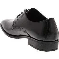 Stacy Adams Shoes Stacy Adams Ardell Plain Toe Oxford Mens Slip Resistant Dress Shoes -Athletic Shoes Shop SA 20162001 BLK3