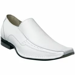 Stacy Adams Shoes Stacy Adams Templin Loafer Dress Shoes - Mens -Athletic Shoes Shop SA 24507 WHT1