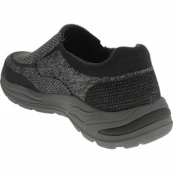 Skechers Shoes Skechers Arch Fit Motley Vaseo Slip On Casual Shoes - Mens -Athletic Shoes Shop SK 204495 BLK3