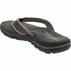 Skechers Shoes Skechers Supreme Flip Flops - Mens 6 Skechers Shoes Skechers Supreme Flip Flops - Mens -Athletic Shoes Shop SK 64152 BLK3